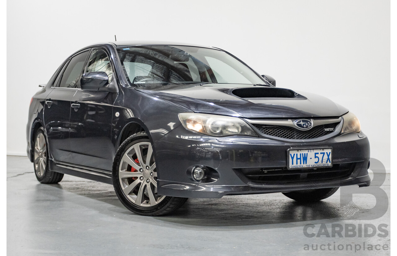1/2009 Subaru Impreza WRX (AWD) MY09 4d Sedan Grey Turbo 2.5L