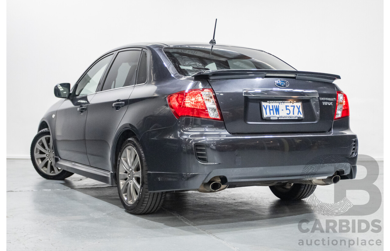 1/2009 Subaru Impreza WRX (AWD) MY09 4d Sedan Grey Turbo 2.5L