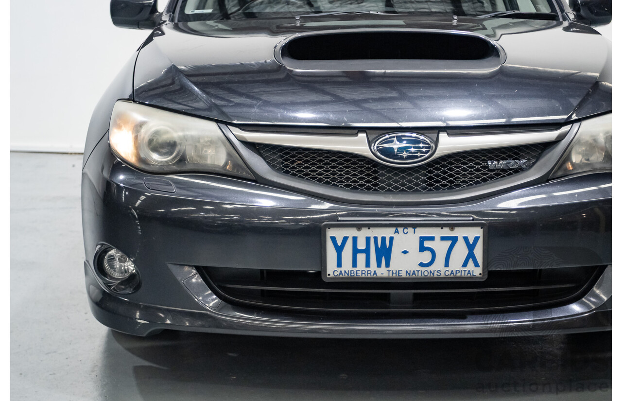 1/2009 Subaru Impreza WRX (AWD) MY09 4d Sedan Grey Turbo 2.5L
