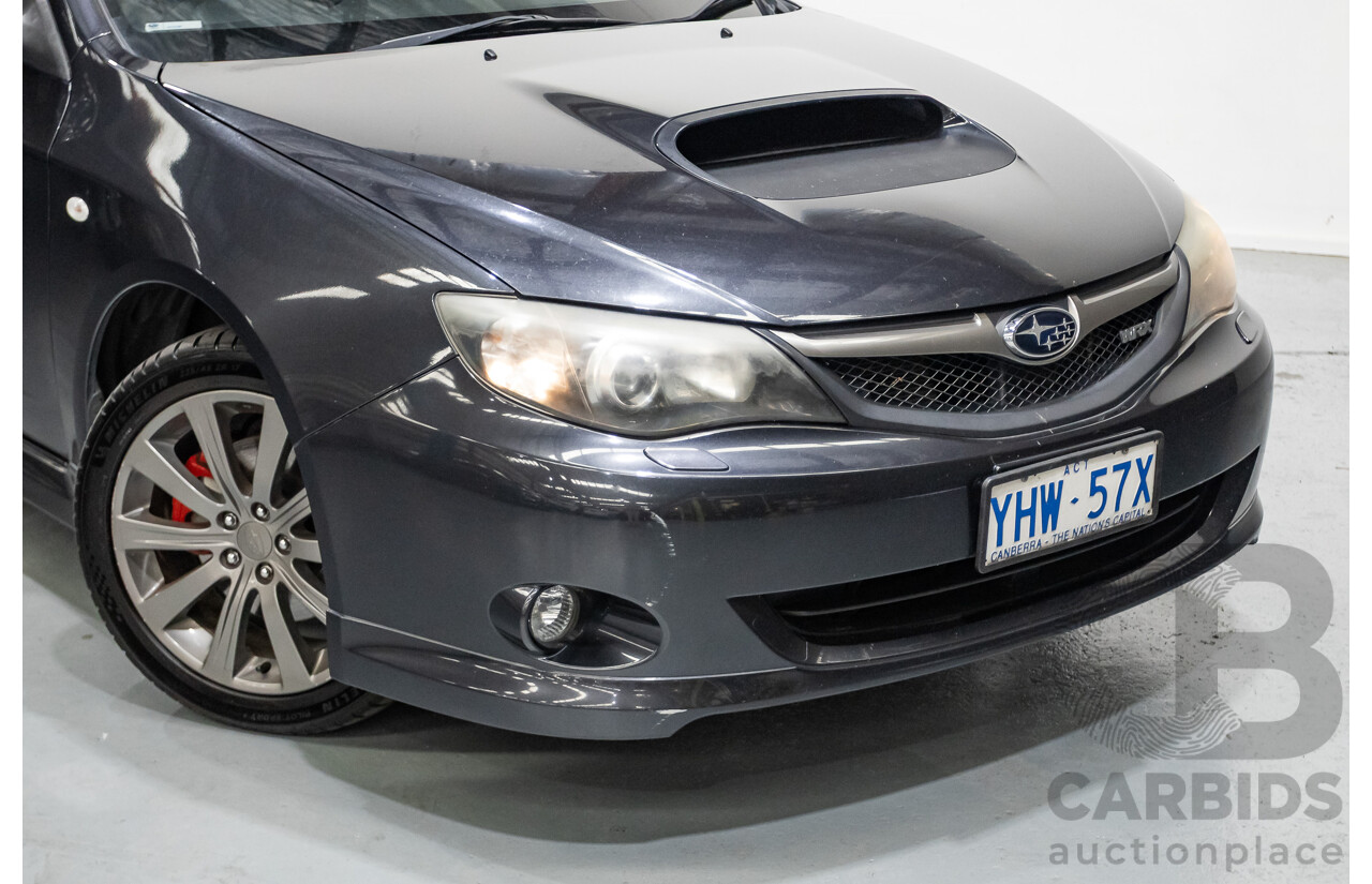 1/2009 Subaru Impreza WRX (AWD) MY09 4d Sedan Grey Turbo 2.5L