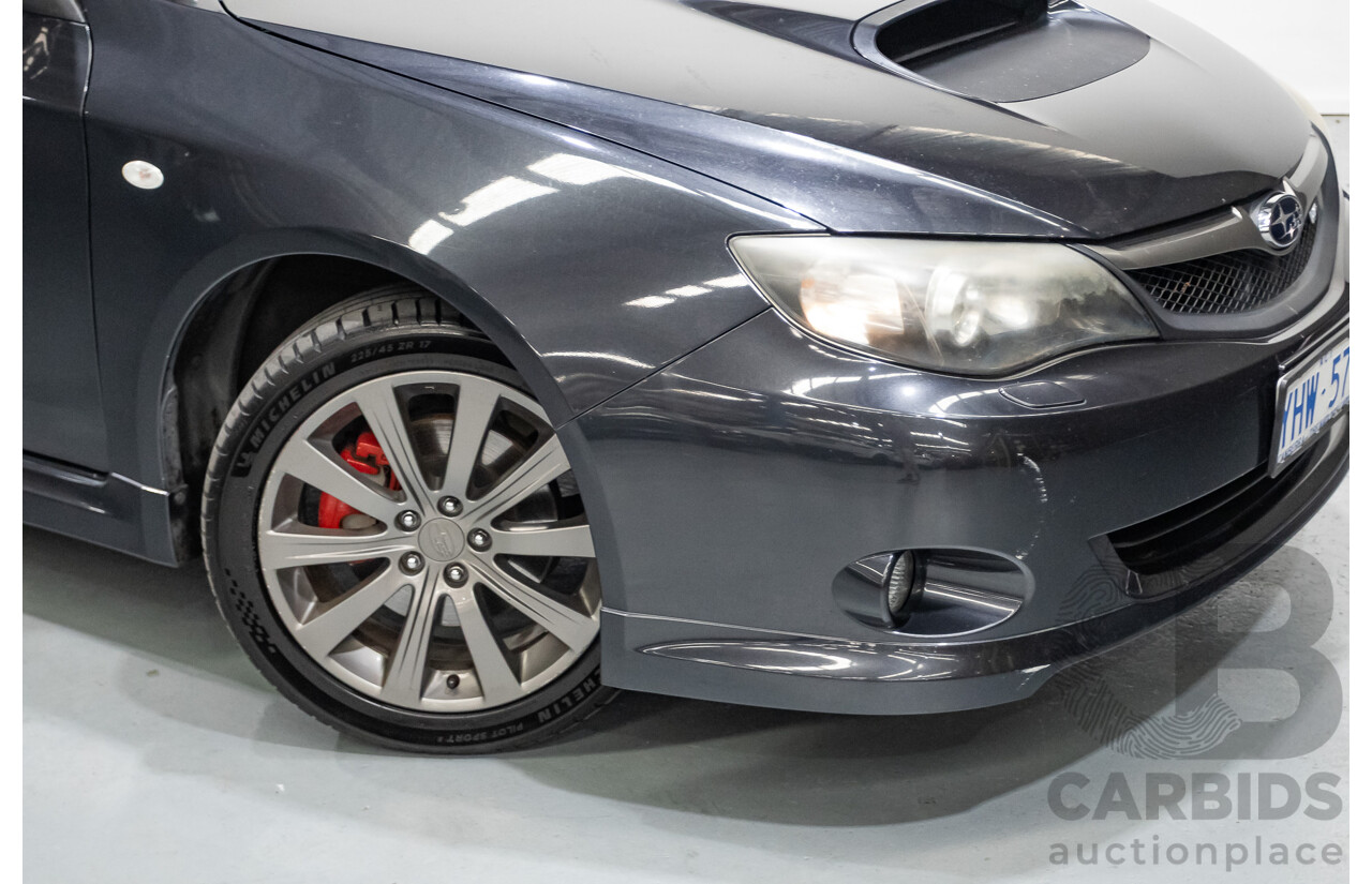 1/2009 Subaru Impreza WRX (AWD) MY09 4d Sedan Grey Turbo 2.5L