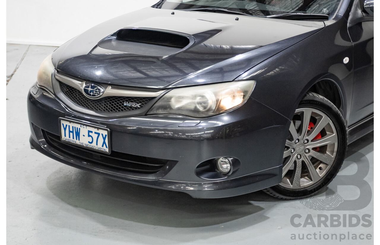 1/2009 Subaru Impreza WRX (AWD) MY09 4d Sedan Grey Turbo 2.5L