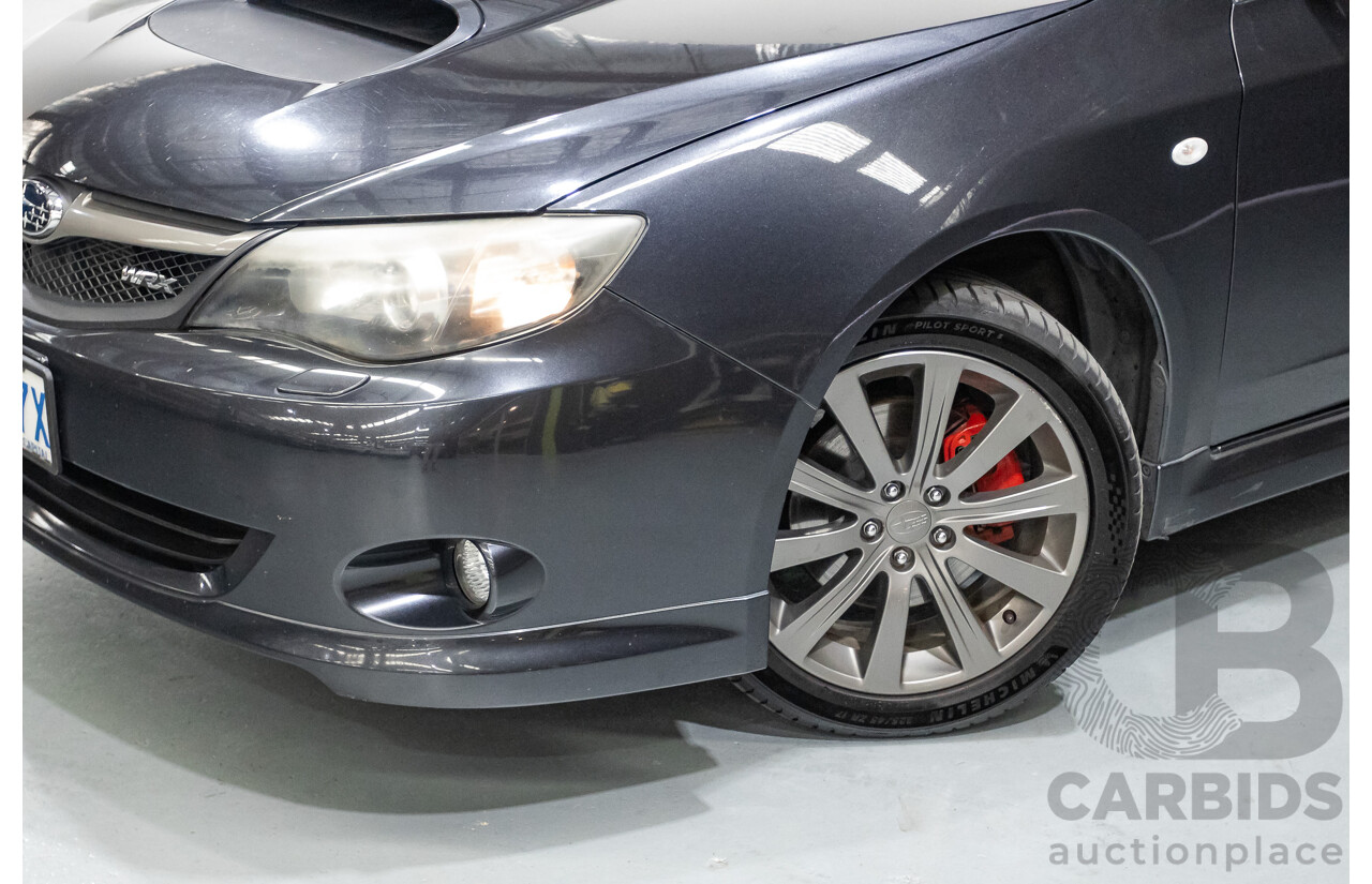 1/2009 Subaru Impreza WRX (AWD) MY09 4d Sedan Grey Turbo 2.5L