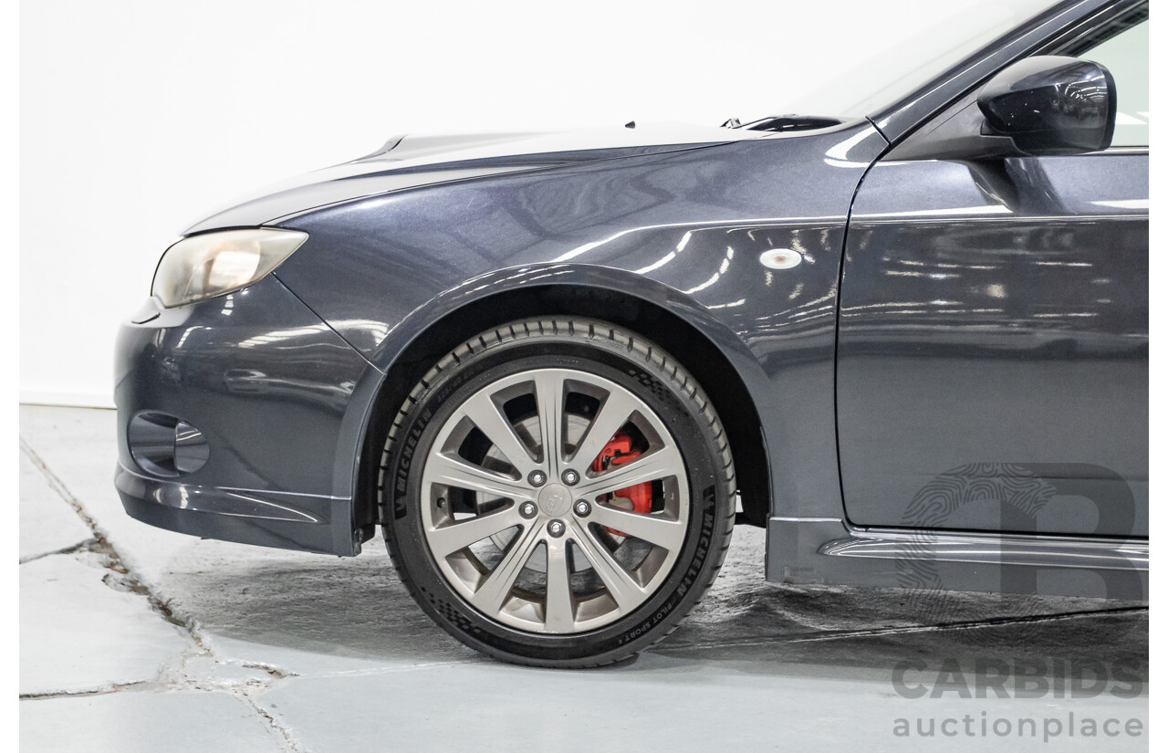 1/2009 Subaru Impreza WRX (AWD) MY09 4d Sedan Grey Turbo 2.5L
