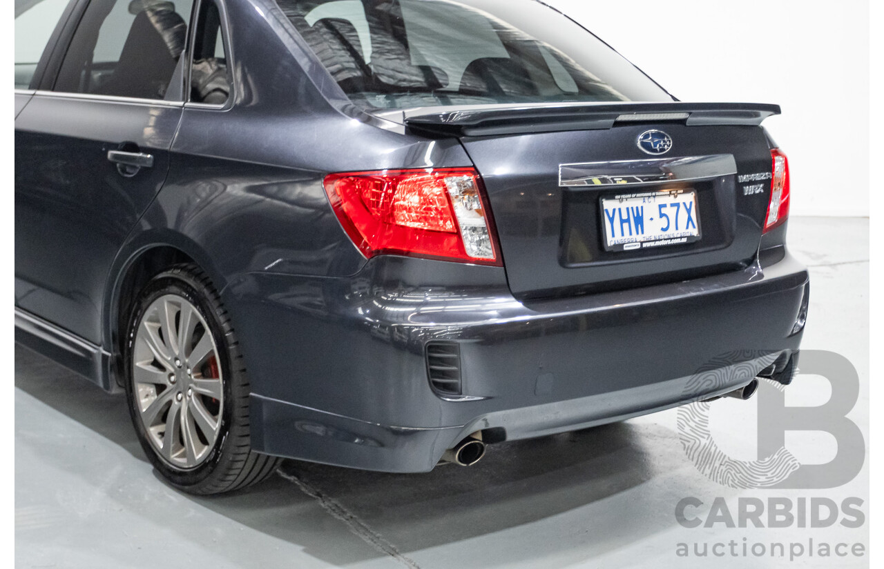 1/2009 Subaru Impreza WRX (AWD) MY09 4d Sedan Grey Turbo 2.5L
