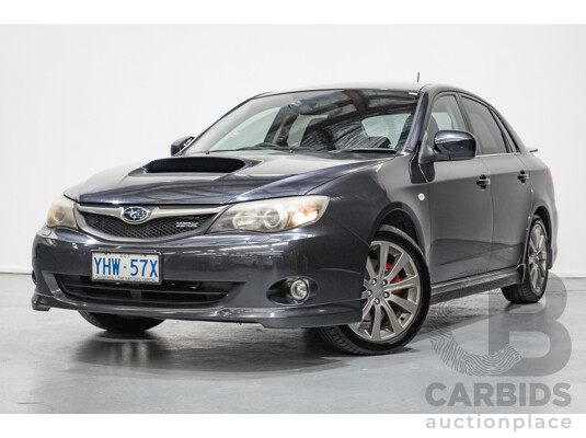 1/2009 Subaru Impreza WRX (AWD) MY09 4d Sedan Grey Turbo 2.5L