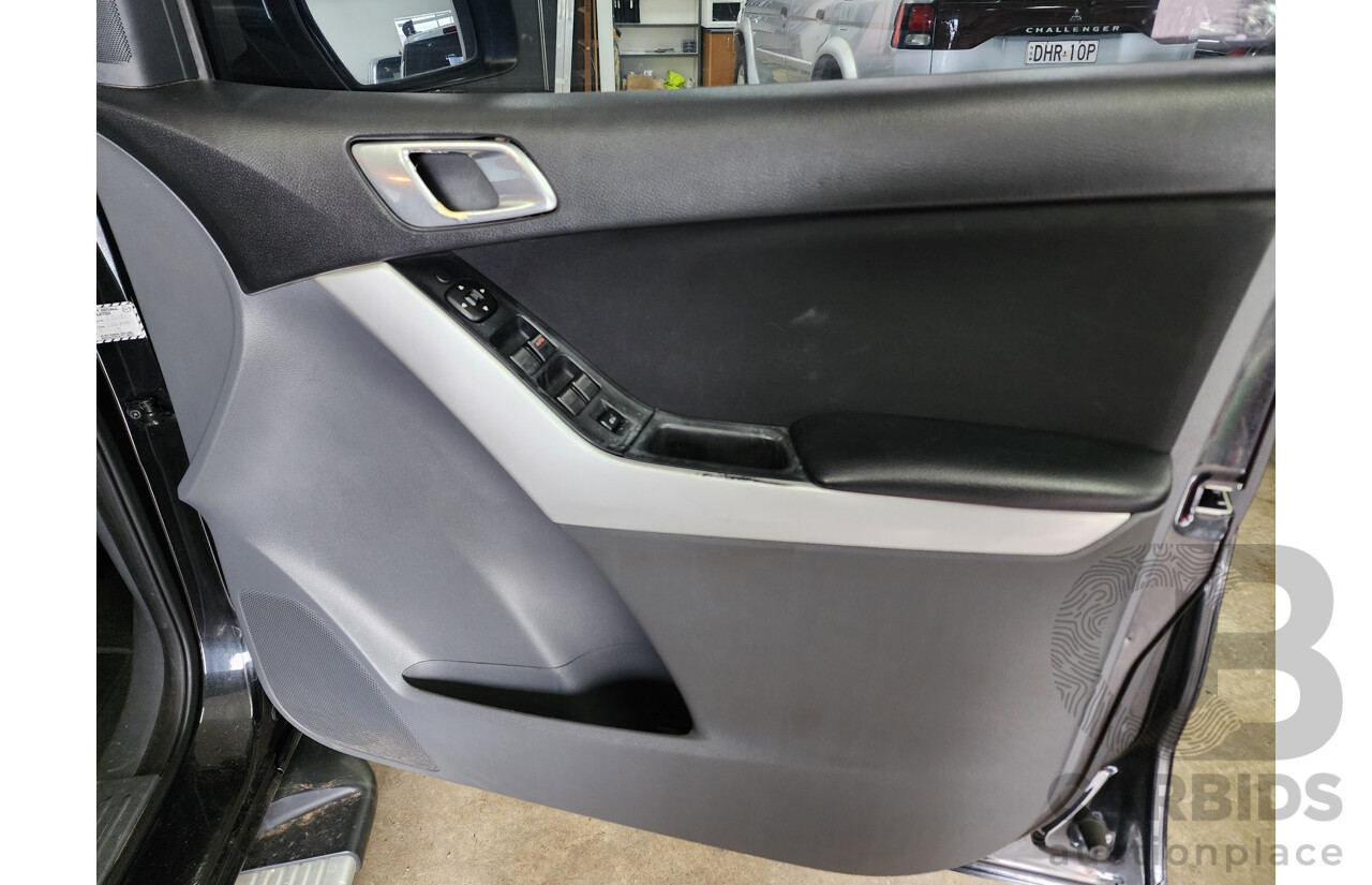 3/2012 Mazda Bt50 XTR (4x4)  Dual Cab Utility Black 3.2L