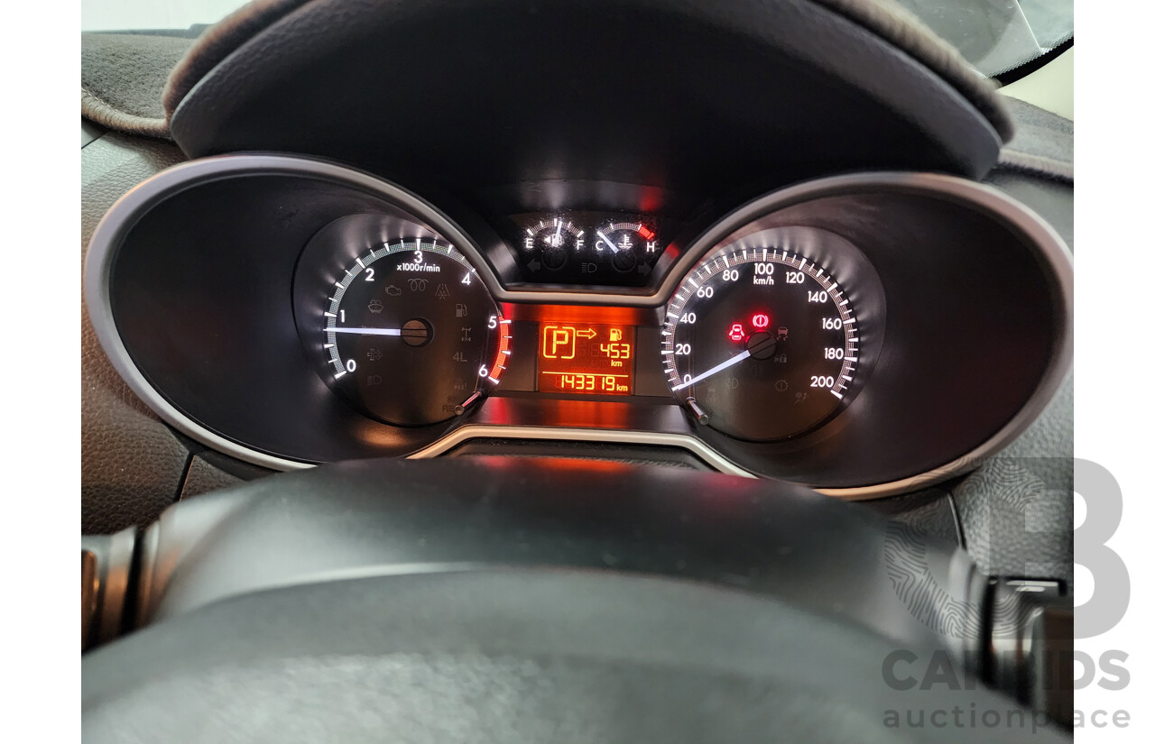 3/2012 Mazda Bt50 XTR (4x4)  Dual Cab Utility Black 3.2L