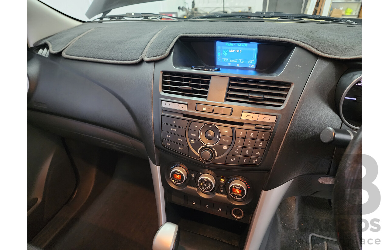 3/2012 Mazda Bt50 XTR (4x4)  Dual Cab Utility Black 3.2L