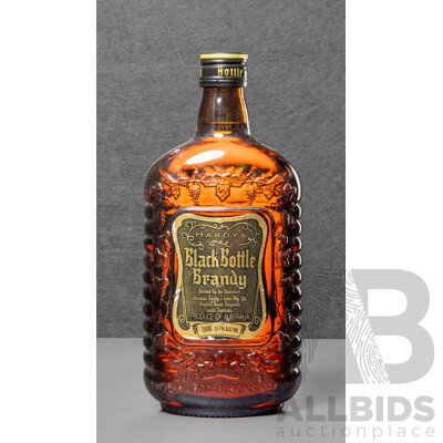 Hardy's Black Bottle Brandy