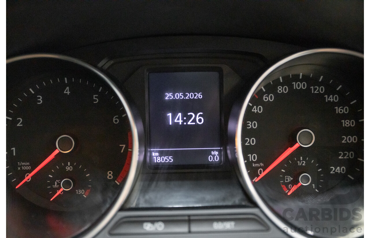 7/2017 Volkswagen Polo 81 TSI Comfortline 6R MY17 5d Hatchback Deep Black Pearlescent Turbo 1.2L