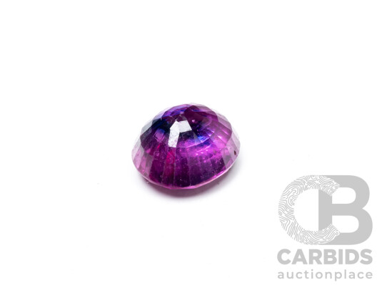1660592 · 1.42ct Oval Cut Natural Purplish Pink Sapphire with Gem Report
