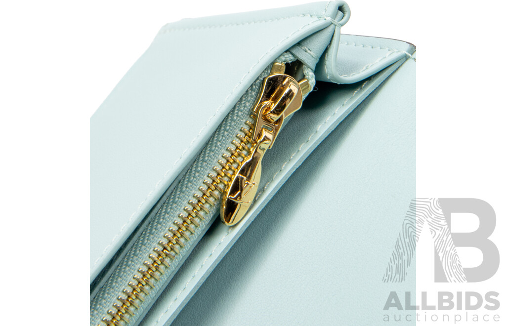 Beige Taurillon Leather Vertical Long Wallet by Louis Vuitton - M81367