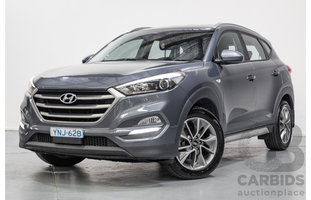 6/2017 Hyundai Tucson Active X TL MY18 4d Wagon Coliseum Gray Metallic 2.0L