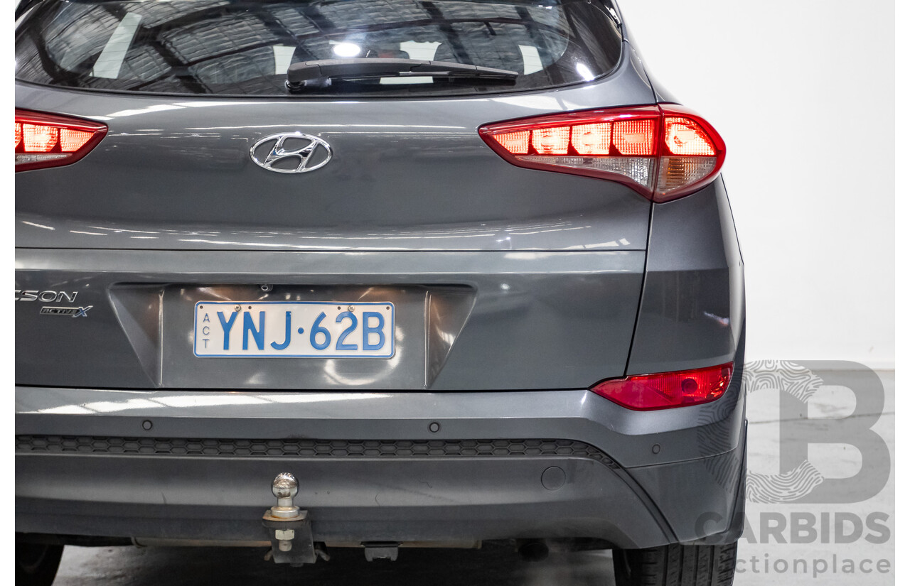 6/2017 Hyundai Tucson Active X TL MY18 4d Wagon Coliseum Gray Metallic 2.0L