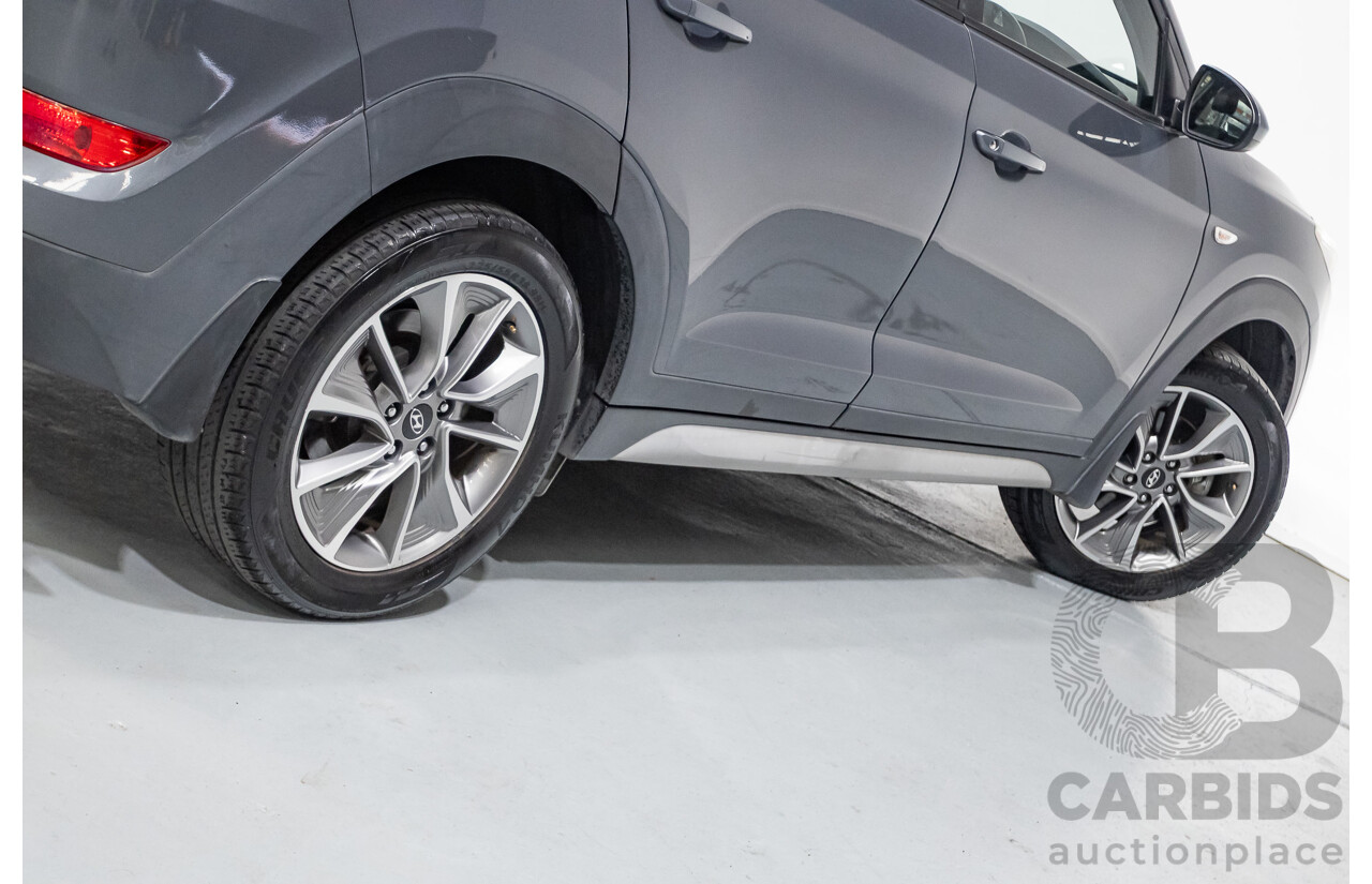 6/2017 Hyundai Tucson Active X TL MY18 4d Wagon Coliseum Gray Metallic 2.0L