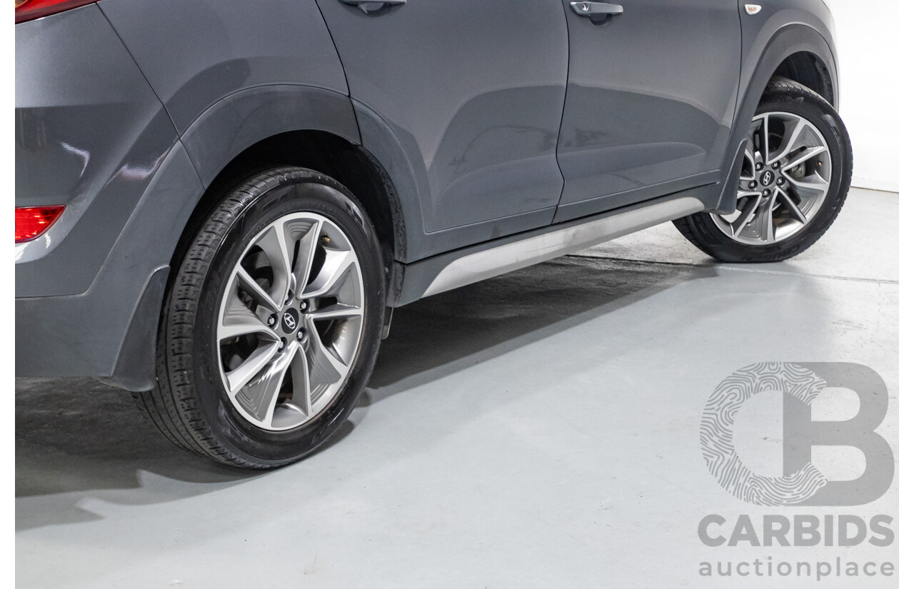 6/2017 Hyundai Tucson Active X TL MY18 4d Wagon Coliseum Gray Metallic 2.0L