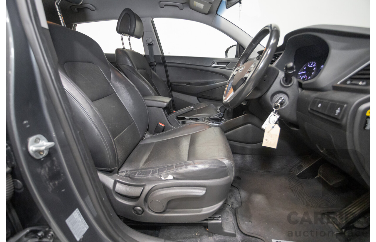 6/2017 Hyundai Tucson Active X TL MY18 4d Wagon Coliseum Gray Metallic 2.0L
