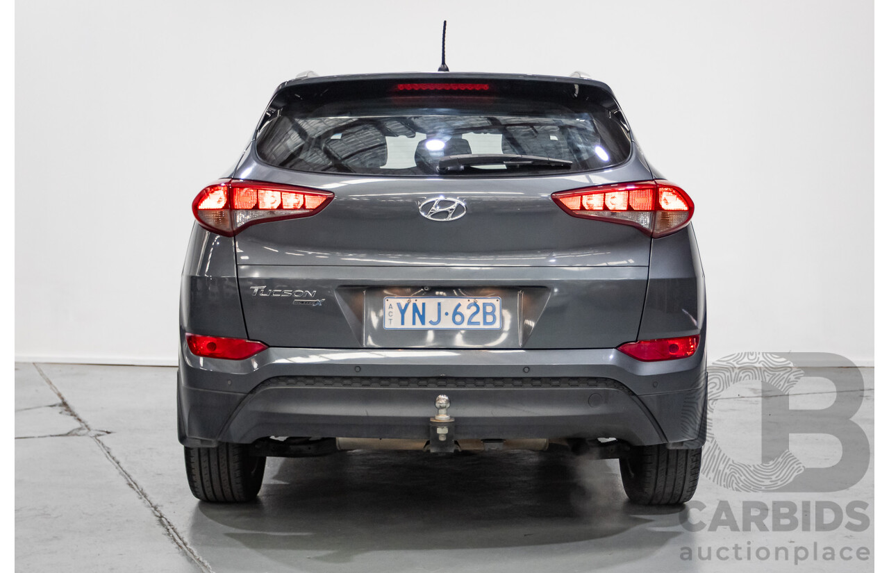 6/2017 Hyundai Tucson Active X TL MY18 4d Wagon Coliseum Gray Metallic 2.0L