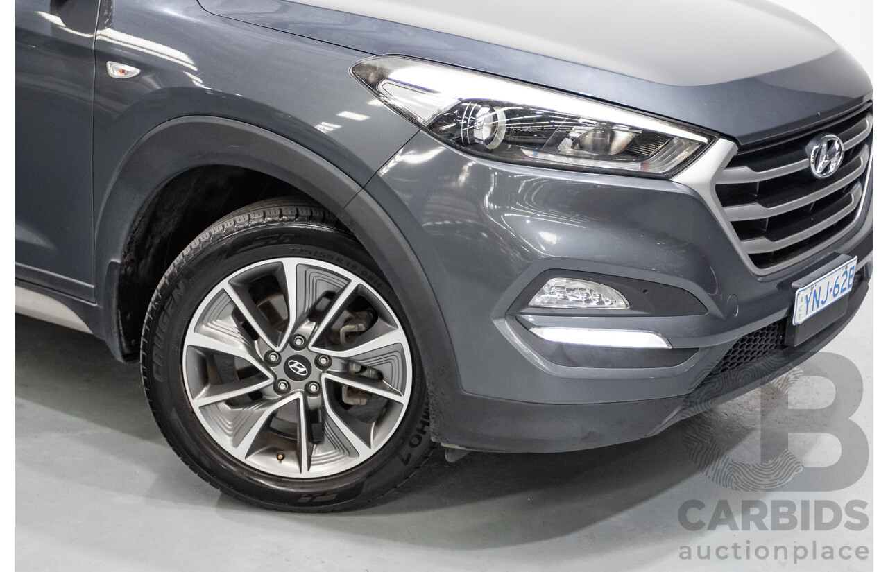 6/2017 Hyundai Tucson Active X TL MY18 4d Wagon Coliseum Gray Metallic 2.0L