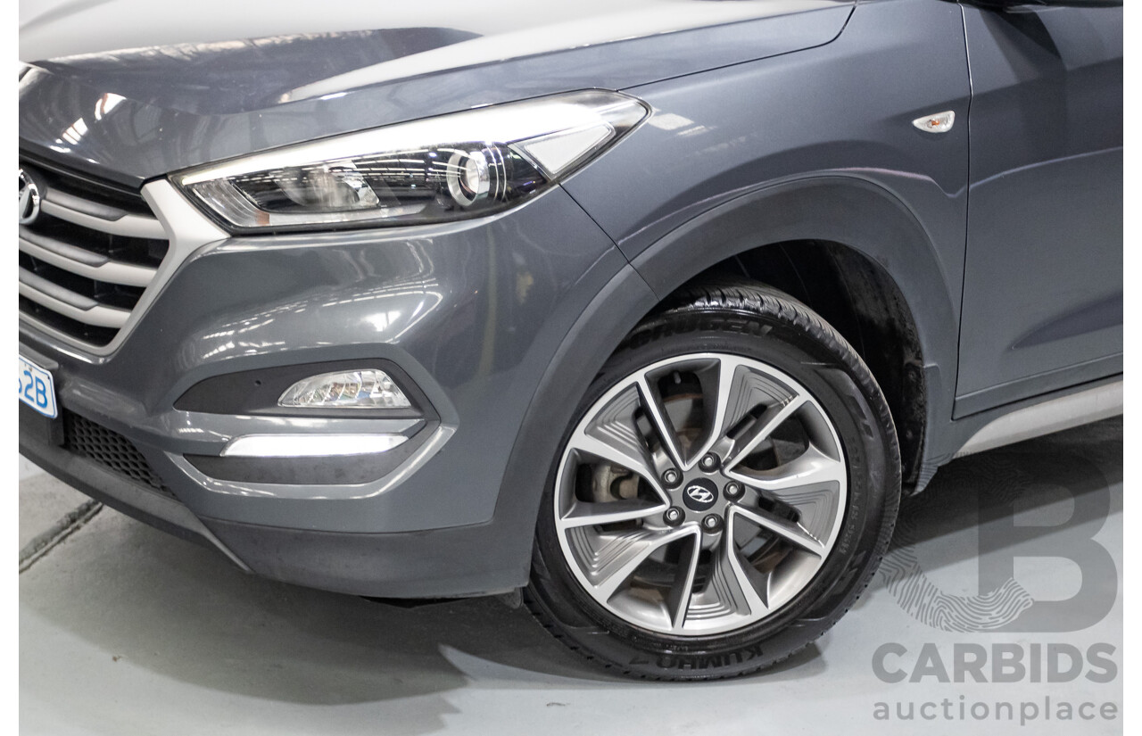 6/2017 Hyundai Tucson Active X TL MY18 4d Wagon Coliseum Gray Metallic 2.0L