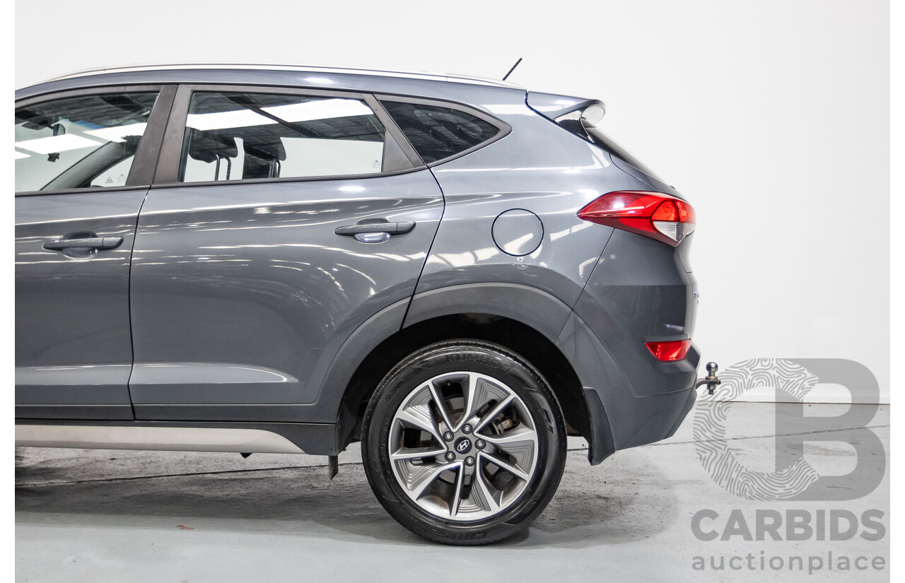 6/2017 Hyundai Tucson Active X TL MY18 4d Wagon Coliseum Gray Metallic 2.0L