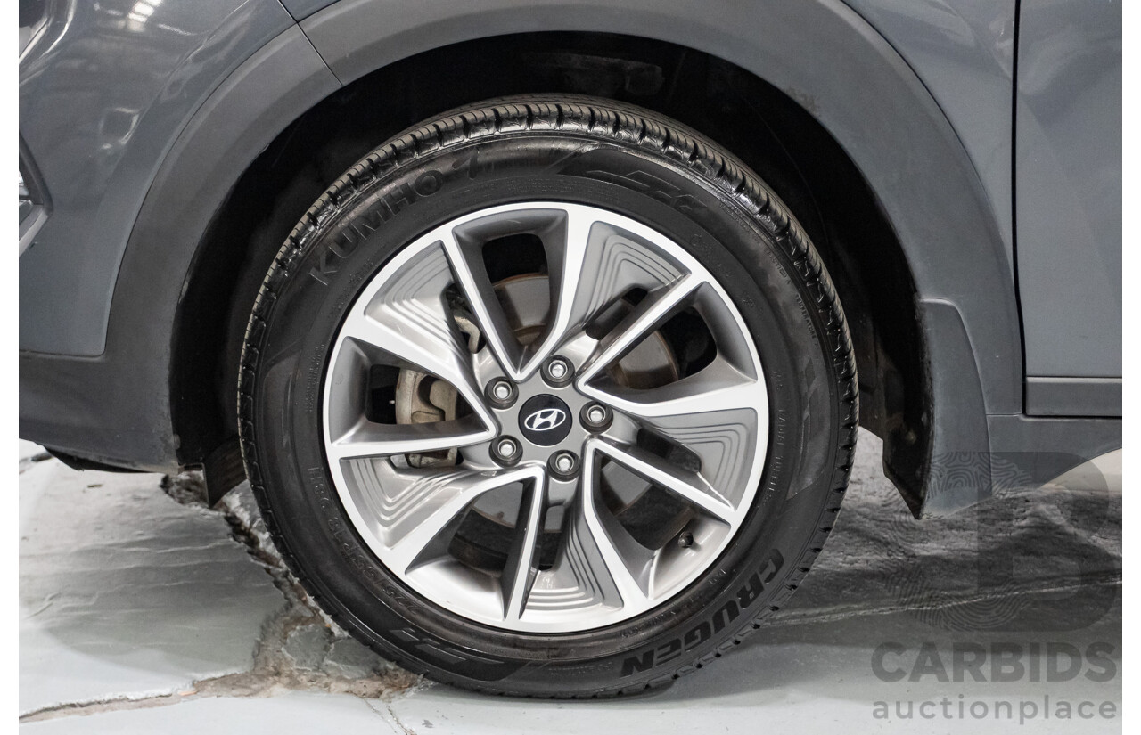 6/2017 Hyundai Tucson Active X TL MY18 4d Wagon Coliseum Gray Metallic 2.0L