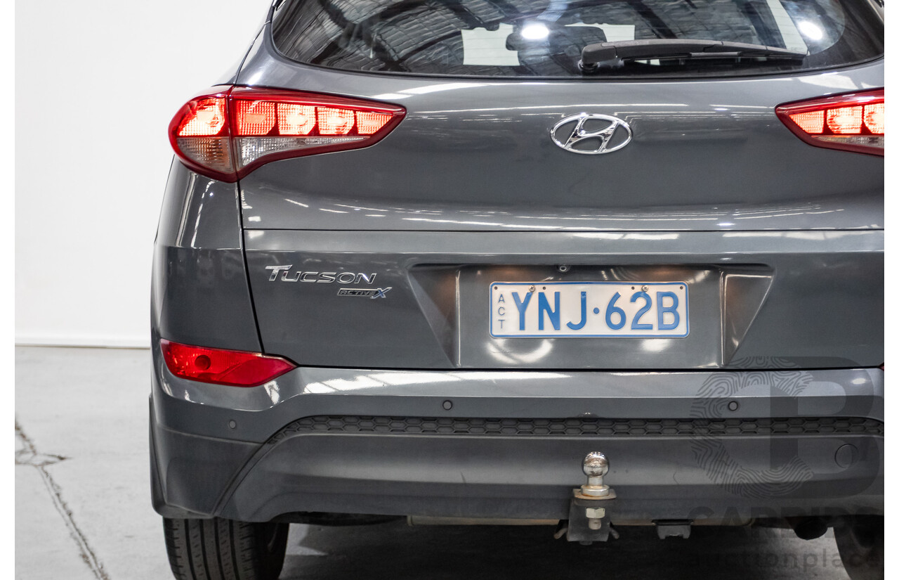 6/2017 Hyundai Tucson Active X TL MY18 4d Wagon Coliseum Gray Metallic 2.0L