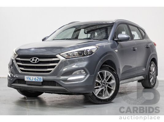 6/2017 Hyundai Tucson Active X TL MY18 4d Wagon Coliseum Gray Metallic 2.0L
