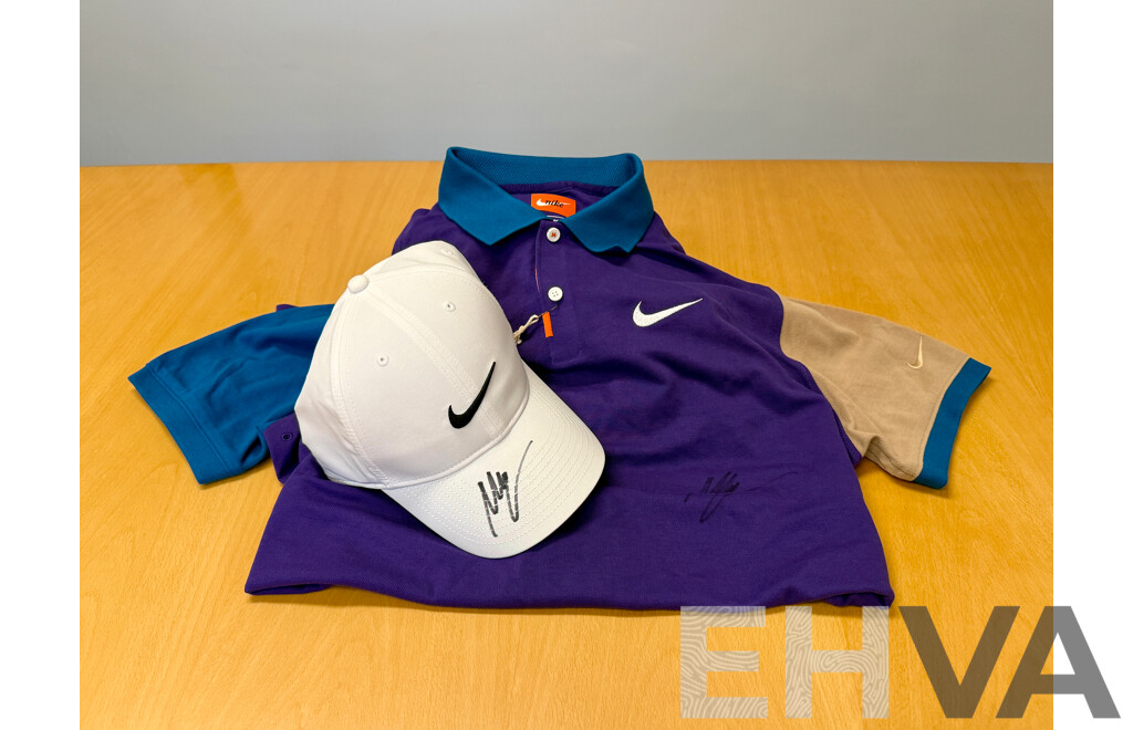 Nick Kyrgios Signed Shirt and Hat