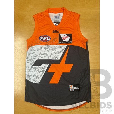 2012 GWS Giants ACT Jersey (Foundation Year) - Signed