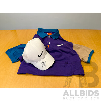 Nick Kyrgios Signed Shirt and Hat