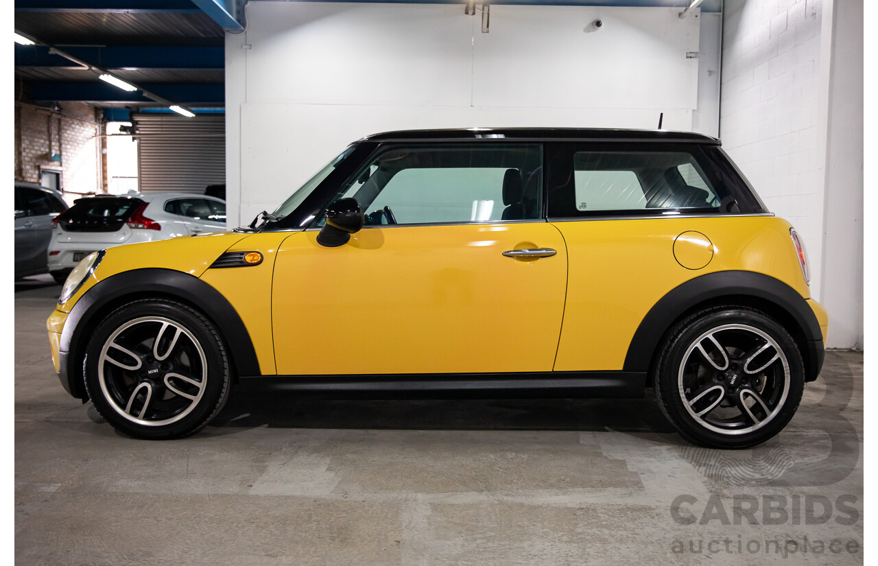 8/2009 Mini Cooper R56 2d Hatchback Mellow Yellow 1.6L