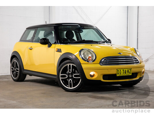 8/2009 Mini Cooper R56 2d Hatchback Mellow Yellow 1.6L