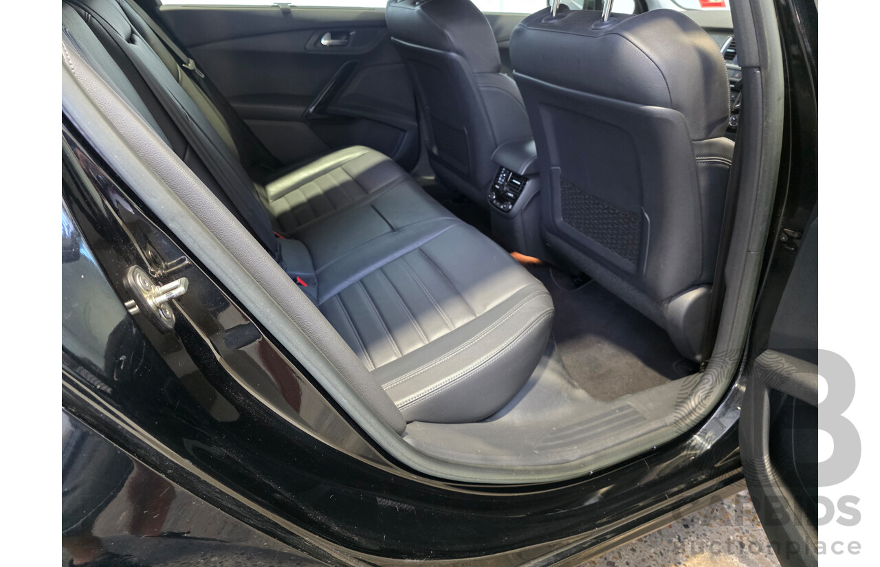 8/2013 Peugeot 508 Allure 1.6T 4d Sedan Black Turbo 1.6L