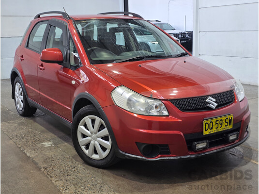 7/2012 Suzuki SX4 (AWD) GY MY11 5d Hatchback Red 2.0L