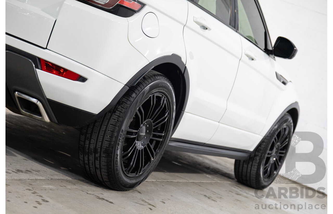 09/2016 Range Rover Evoque Td4 180 HSE DYNAMIC AWD LV MY17 5D Wagon Fuji White Diesel Turbo 2.0L