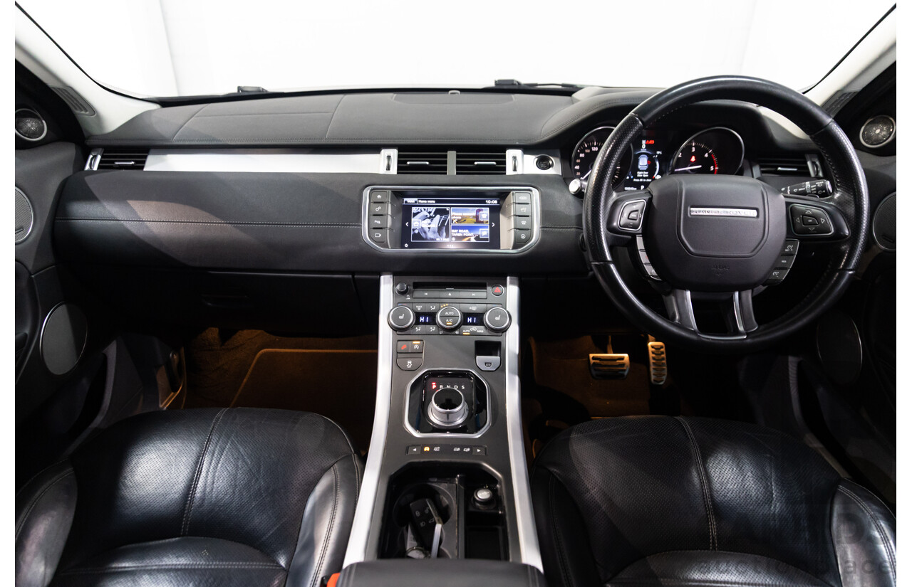 09/2016 Range Rover Evoque Td4 180 HSE DYNAMIC AWD LV MY17 5D Wagon Fuji White Diesel Turbo 2.0L