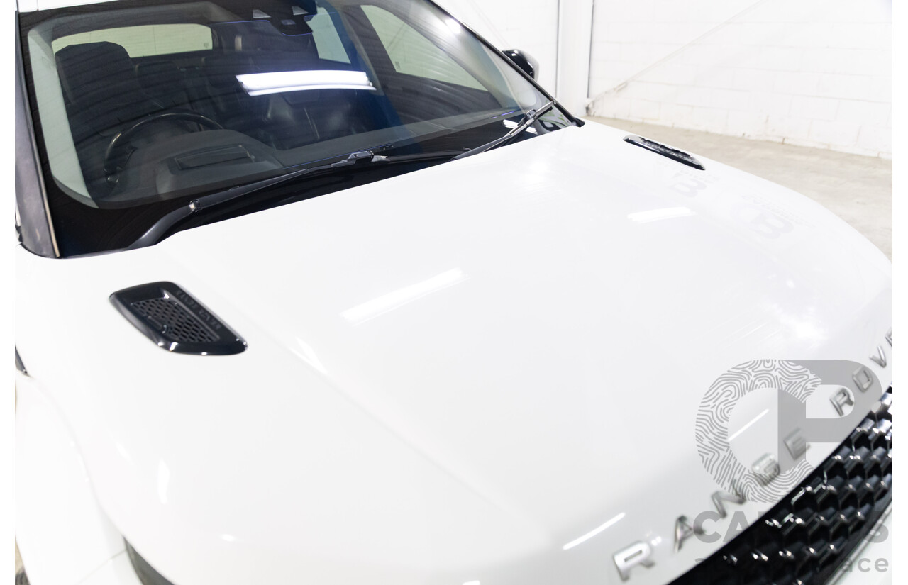 09/2016 Range Rover Evoque Td4 180 HSE DYNAMIC AWD LV MY17 5D Wagon Fuji White Diesel Turbo 2.0L