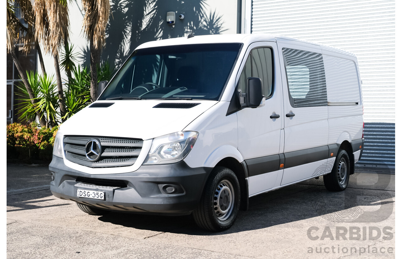 5/2017 Mercedes-Benz Sprinter 316CDI MWB NCV3 Single Cab 2d Van Arctic White Diesel Turbo 2.1L
