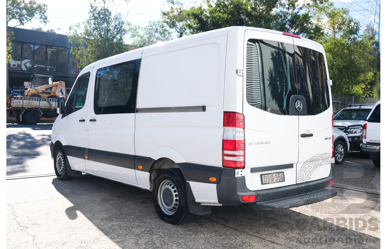 5/2017 Mercedes-Benz Sprinter 316CDI MWB NCV3 Single Cab 2d Van Arctic White Diesel Turbo 2.1L
