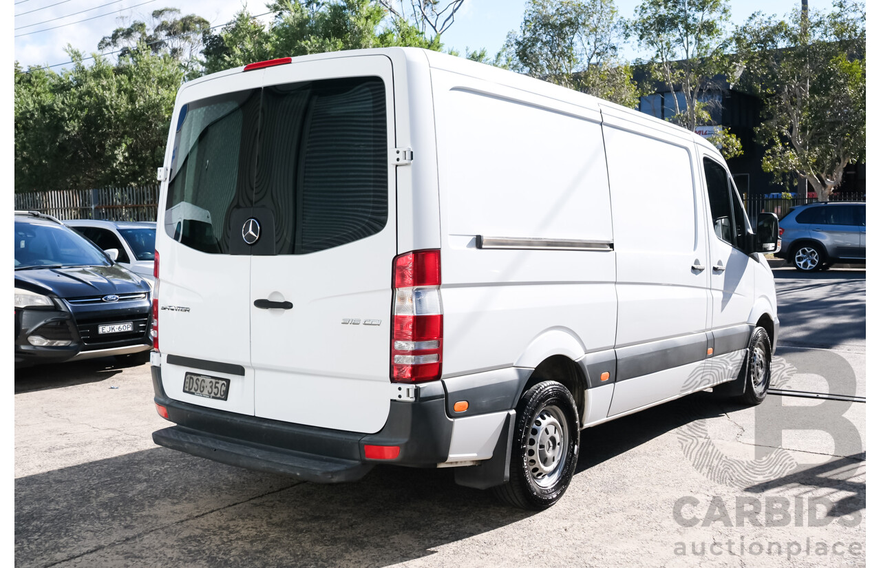 5/2017 Mercedes-Benz Sprinter 316CDI MWB NCV3 Single Cab 2d Van Arctic White Diesel Turbo 2.1L