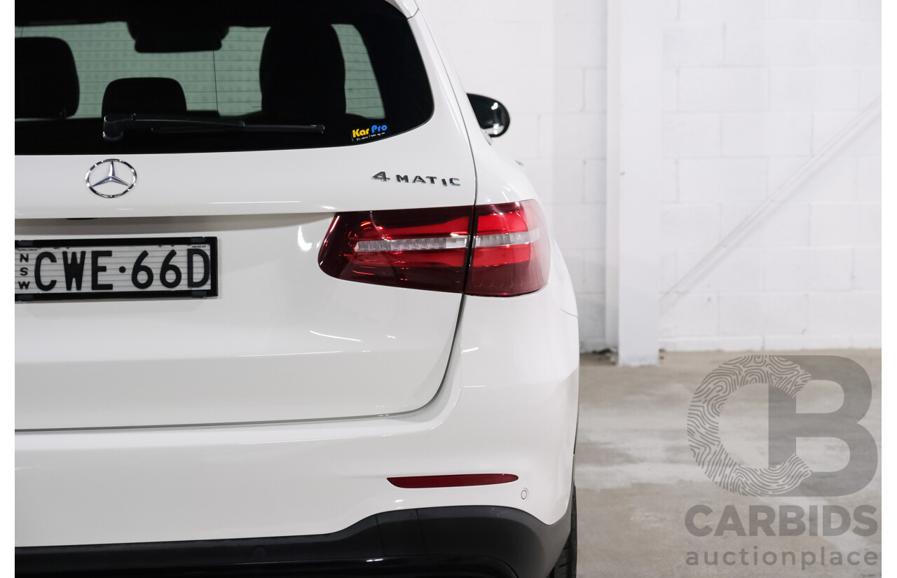 05/2016 Mercedes-Benz GLC 250 AMG Line (AWD) 253 4d Wagon Polar White Turbo 2.0L