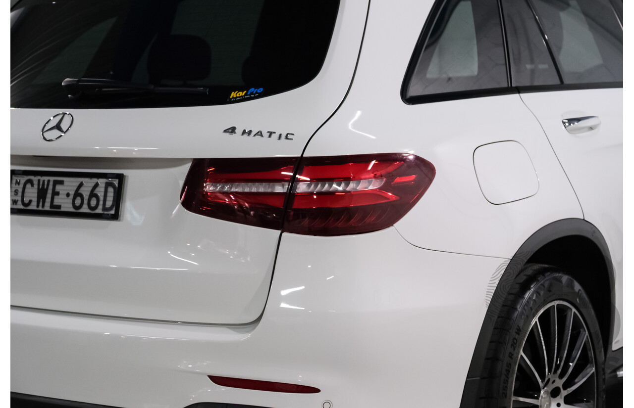 05/2016 Mercedes-Benz GLC 250 AMG Line (AWD) 253 4d Wagon Polar White Turbo 2.0L