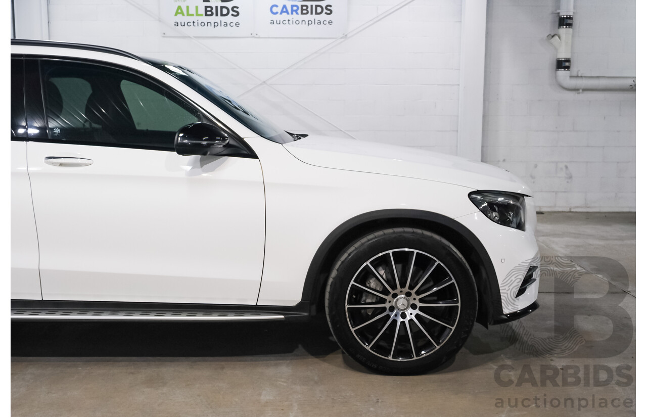 05/2016 Mercedes-Benz GLC 250 AMG Line (AWD) 253 4d Wagon Polar White Turbo 2.0L