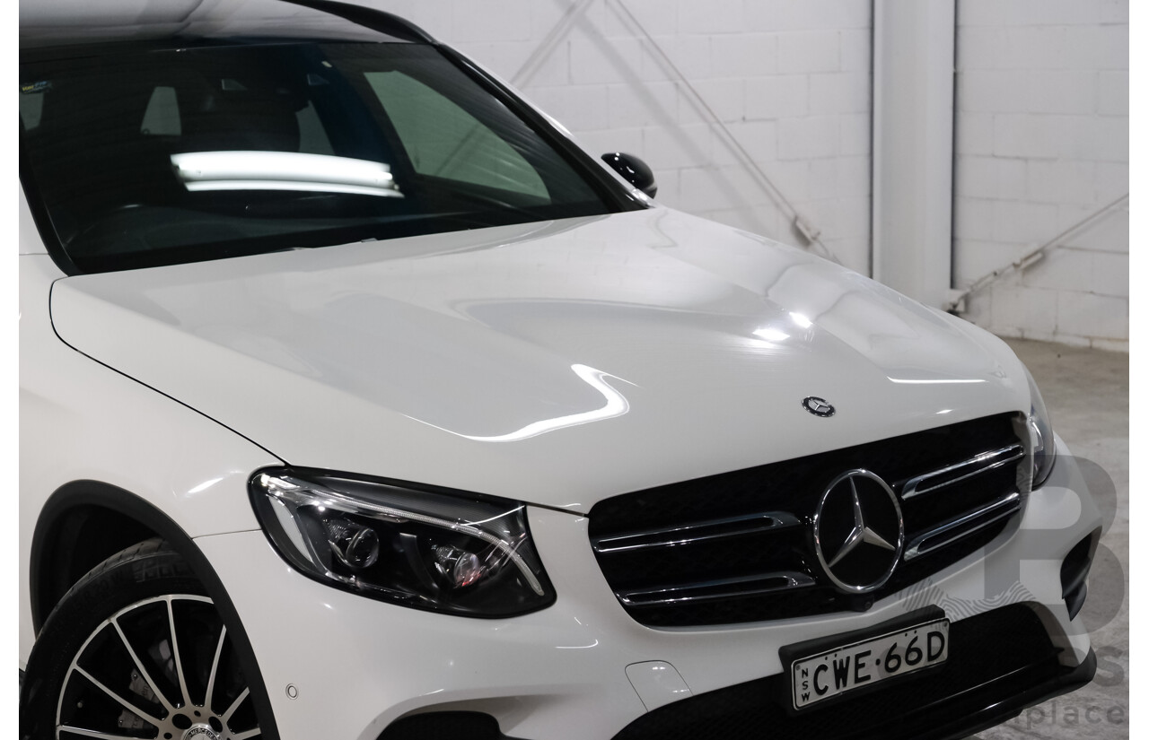 05/2016 Mercedes-Benz GLC 250 AMG Line (AWD) 253 4d Wagon Polar White Turbo 2.0L