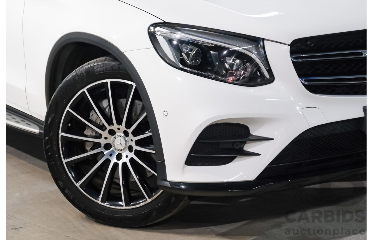 05/2016 Mercedes-Benz GLC 250 AMG Line (AWD) 253 4d Wagon Polar White Turbo 2.0L