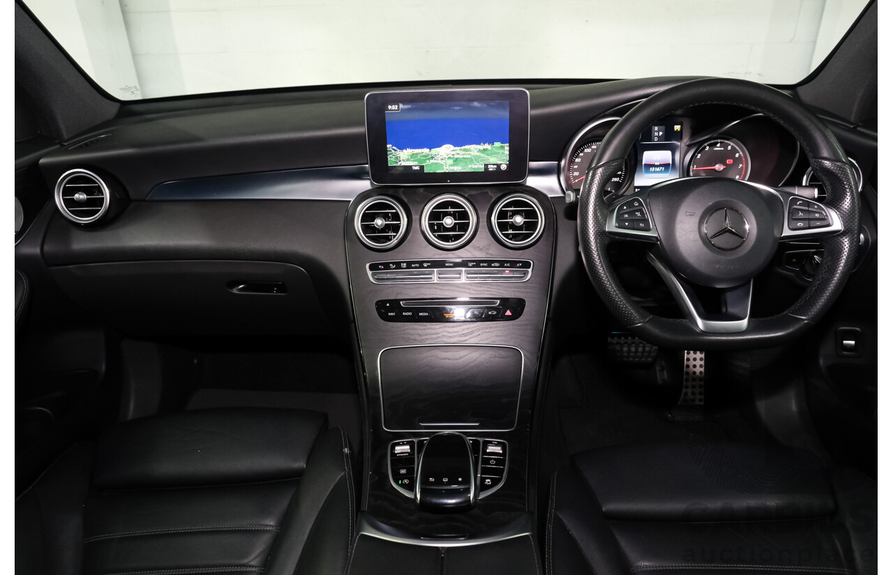 05/2016 Mercedes-Benz GLC 250 AMG Line (AWD) 253 4d Wagon Polar White Turbo 2.0L