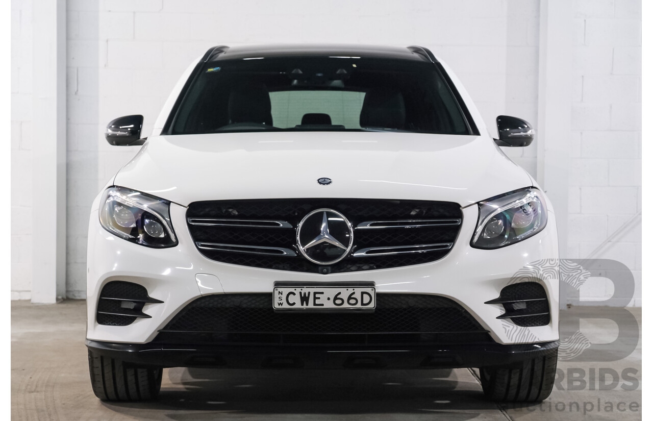 05/2016 Mercedes-Benz GLC 250 AMG Line (AWD) 253 4d Wagon Polar White Turbo 2.0L
