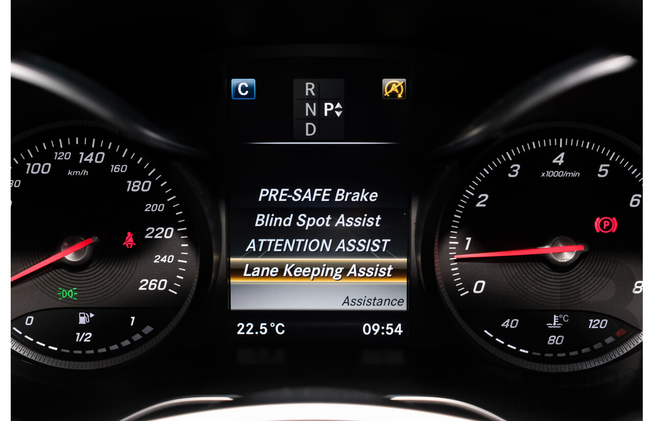 05/2016 Mercedes-Benz GLC 250 AMG Line (AWD) 253 4d Wagon Polar White Turbo 2.0L